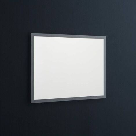 Specchio Con Cornice Retroilluminata A Led 80X60 Cm Reversibile