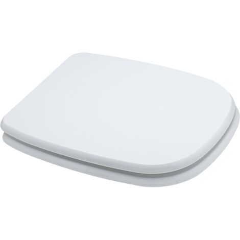 Copriwater Per IDEAL STANDARD CONCA - Bianco In MDF, Compatibile Con Originale