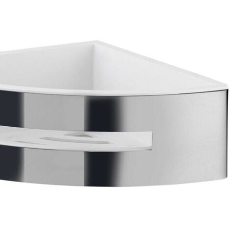 Angoliera Per Bagno 3 Ripiani In Acciaio Cromato - H45cm, Perfetta Per Doccia - Foto 5