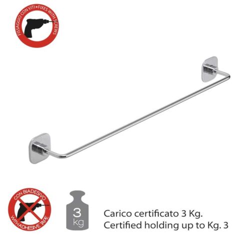 Porta Asciugamani Inox GEDY Tonga - Alta Qualità, Design