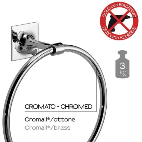 Set 4 Telai Per Ricamo In Cerchio 9 Cm, Effetto Legno Con Anello Ottone, Per Punto Croce E Decorazioni Fai Da Te