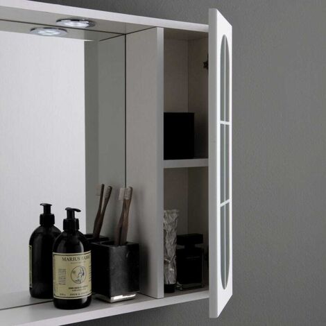 Specchio LED Da Bagno 61x91 Cm – Luce Anteriore E Retroilluminazione Dimmerabile, Antiappannamento, Impermeabile, Con Memoria