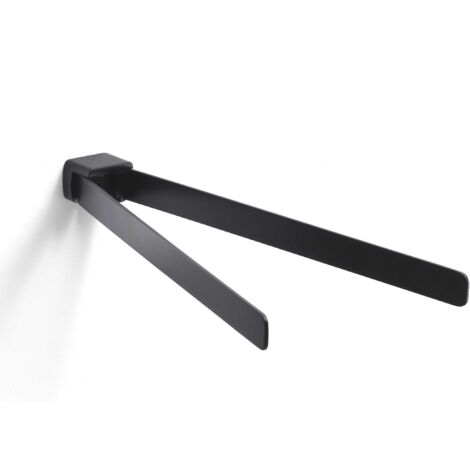 Porta-Salviette A Snodo Con Due Braccia Cm 35 In Ottone Colore Nero  Palazzo