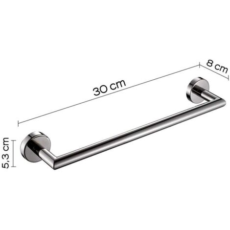 Ridder Maniglione Di Sicurezza 30 Cm In Acciaio Inox Cromato A0013011 421581 706291