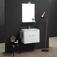 Mobili Da Bagno Lupi.Mobile Bagno Materia Laccato Bordeaux 144 Cm Con Specchio E Lampada Antonio Lupi Matlacbor144