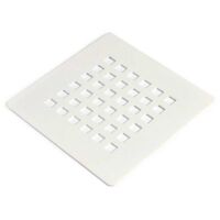 Griglia Per Scarico Doccia In Acciaio Inox Bianco Muse
