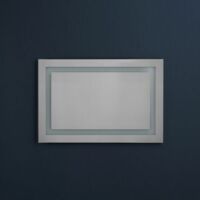Specchio bagno 90x60 cm con lampada led | Leroy Merlin
