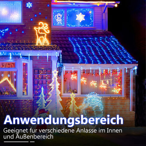 Hengda LED Lichtschlauch 20m Gelb für Aussen Innen Lichterschlauch  Lichterkette Lichtband Partylicht Dekobeleuchtung Weihnachtsbeleuchtung