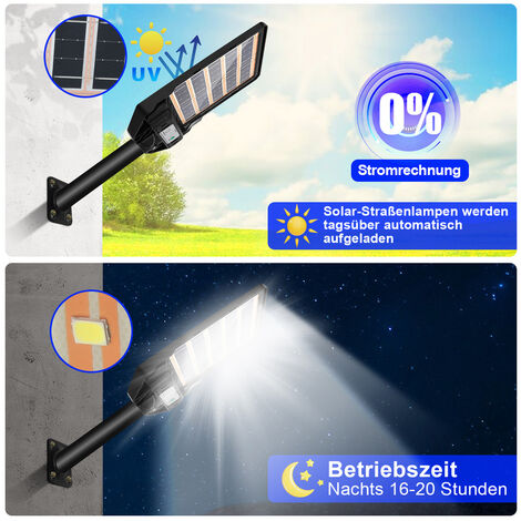 (Deactive) Hengda Solar Straßenlaterne LED Solarleuchte 200W