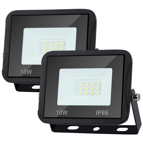 Hengda 10W 2x LED Fluter LED Strahler Wasserdicht Flutlicht