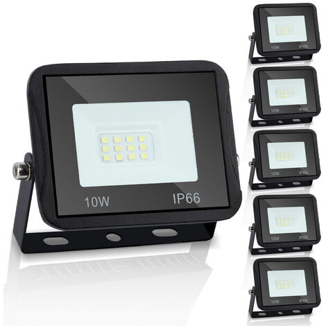 Hengda 5x 10W LED Fluter LED Strahler Wasserdicht Flutlicht