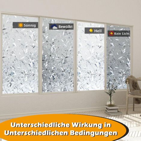 (Deactive) Hengda Sichtschutzfolie 3D Bad 60x200cm Sichtschutz
