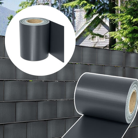 PVC-Sichtschutzstreifen Für Gartenzaun – 35 M X 19 Cm, 650 G/m², UV-beständig In Grün Oder Anthrazit, Inkl. 20 Clips