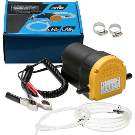 Hengda Ölabsaugpumpe Absaugpumpe Ölpumpe Pumpe Hohe Qualität Dieselpumpe Öl  Elektrisch 12V 60 Watt 4l/min