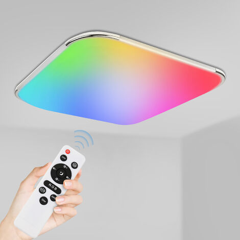 36W LED RGB Deckenlampe Deckenleuchte Deckenstrahler Ultraslim Wohnraumleuchten 