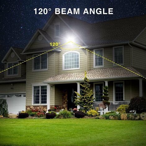 Led-strahler Außen Beleuchtung 100W Projektor 200W Flutlicht für Gebäude  Außen Garten Terrasse Tür Garage Wasserdichte