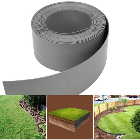 1 x Rasenkante Beetbegrenzung 9 m x 10 cm Wegbegrenzung Garten flexibel grün 