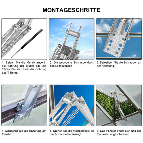 Hengda Automatischer Fensteröffner .Temperaturgesteuert bis 14 kg