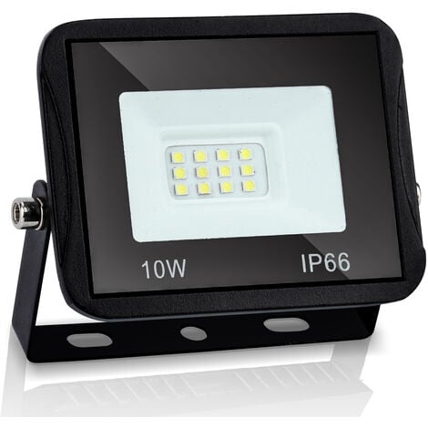 LED Fluter mit Bewegungsmelder Flutlicht IP66 Strahler Wandlampe 10W Warmweiß 