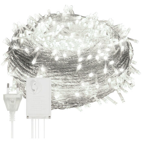 (Deactive) Hengda LED Eisregen Lichterkette Außen und Innen 600 LEDs