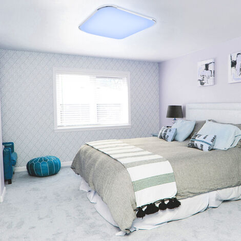 36W LED Deckenleuchte Dimmbar. LED Deckenlampe RGB Farbwechsel. IP44 wasserdichte Badlampe Wohnzimmerlampe [Energieklasse A++]