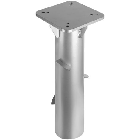 Universal-Standrohr Edelstahl Für Sonnenschirme - Mit 3 Reduzierringen 48/38/32mm