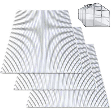 (Deactive) Hengda 14x Polycarbonat Doppelstegplatten 4mm Gewächshaus