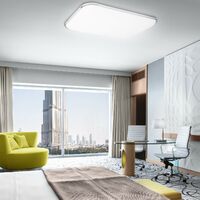 LED Deckenleuchte Badleuchte Deckenlampe Dimmbar Küche Wohnzimmer IP44 12W-96W