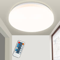 LED Deckenleuchte mit Bewegungsmelder Fernbedienung Deckenlampe Modern 18W 