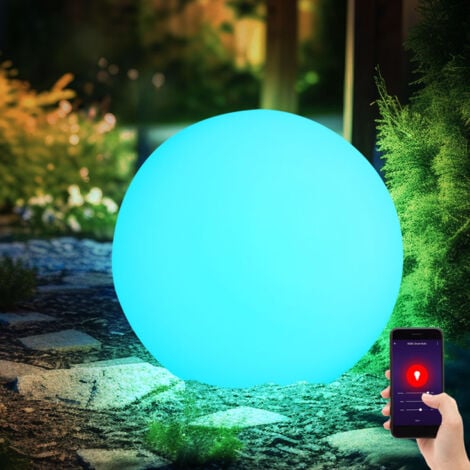 Kugellampe Steckleuchte Garten Kugelleuchte LED Fernbedienung