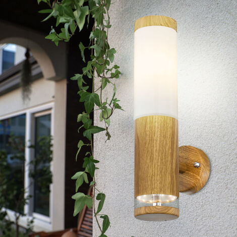 Außenlampe Wandleuchte Aussen Edelstahl LED Balkon Aussenleuchte Wand