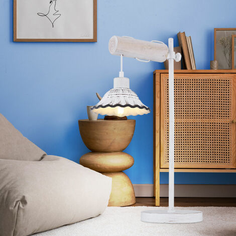 BEPER Lumì Akku-Tischleuchte - Höhenverstellbare Stehlampe Mit Touch, 3 Lichtfarben & Wandhalterung (Schwarz)