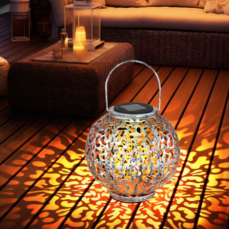 Solar Lampe Outdoor Solarleuchte orientalisch LED Solar Laterne Außen
