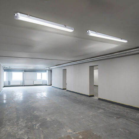 60/120/150cm LED Feuchtraumlampe Deckenleuchte Wannenleuchte Röhre Keller IP65 E
