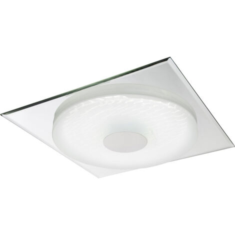 NETTLIFE Deckenlampe LED Deckenleuchte Flach - 22CM Badezimmerlampe Eckig Badezimmer Deckenbeleuchtung IP54 Küchenlampe 18W Badlampe Decke Weiß Flurlampe 5000K Für Badezimmer Küche Flur Schlafzimmer