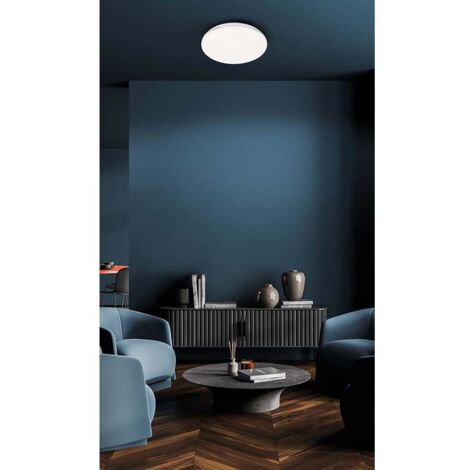 Eurotondisplay LED Deckenlampe, 74 Cm, Dimmbar & Lichtfarbe Einstellbar Per Fernbedienung – Warmweiß Bis Kaltweiß