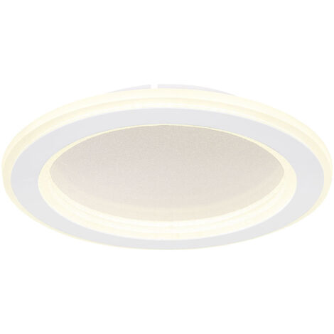 Globo - deckenleuchte - Tini - weiß - metall - Ø 30cm - LED - (1/5)