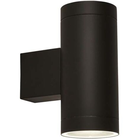 Suchscheinwerfer 2Lt Light Outdoor Up Down Light mit Dämmerungssensor bis zum Morgengrauen, schwarz (1/3)