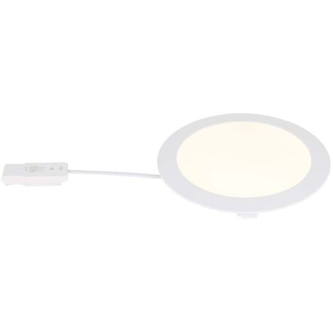 Einbauleuchte Deckenlampe Wohnzimmerleuchte LED Weiß Treiber inkl. D 22,4 cm
