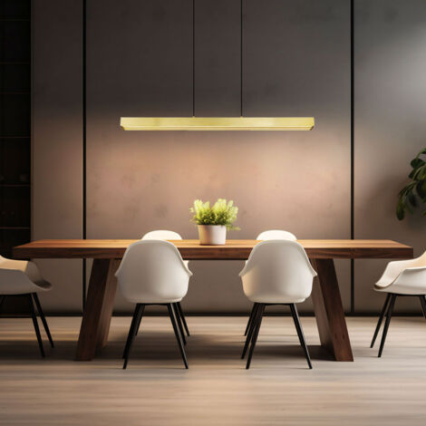 Pendelleuchte Aus Kunstharz Rot - Höhenverstellbar 150cm E27