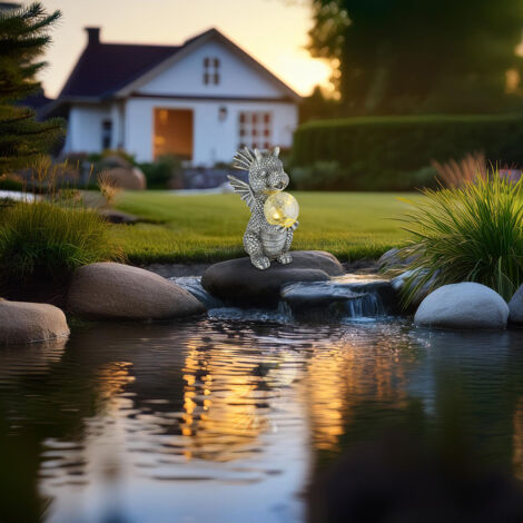 MARELIDA Solar Gartenfigur Igel Sonic - LED Dekoleuchte 12,5cm