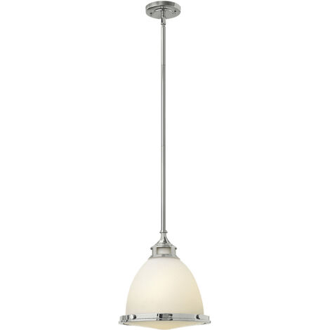Elstead Amelia - 1 Light Medium Dome Deckenanhänger Chrom, E27 (1/4)