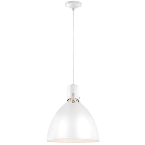Elstead Brynne - LED 1 Light Medium Dome Deckenanhänger Chrom, gebürsteter Stahl (1/2)