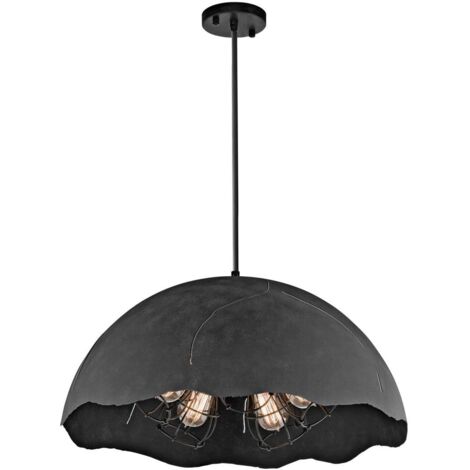 Elstead - 5 Light Dome Deckenanhänger Verwittertes Zink, E27 (1/5)