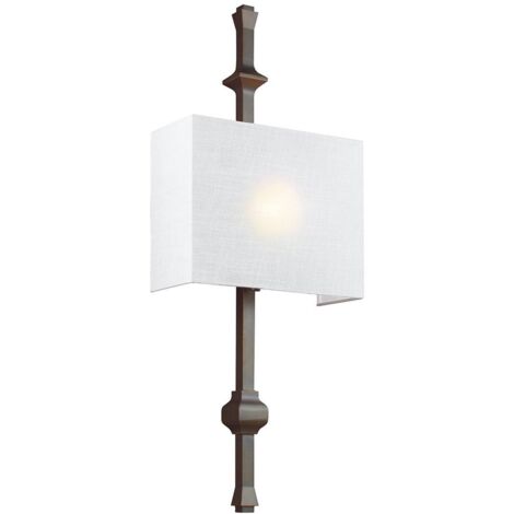 Elstead Teva - 1 Licht Innenwandleuchte Bronze, E27 (1/5)