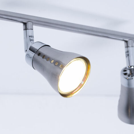 Farbwechsel Decken Strahler Lampe im Fernbedienung RGB LED-Leuchtmittel dimmbar Set inklusive