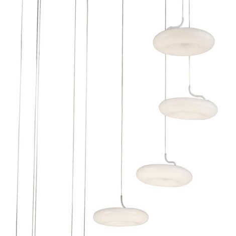 LED Pendelleuchte, Höhenverstellbar, Dimmer, Farbwechsler