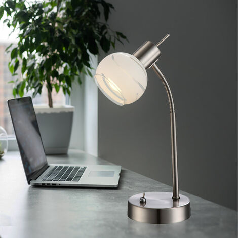 Tischleuchte LED Stehlampe Schreibtisch Lampe Strahler zusammen