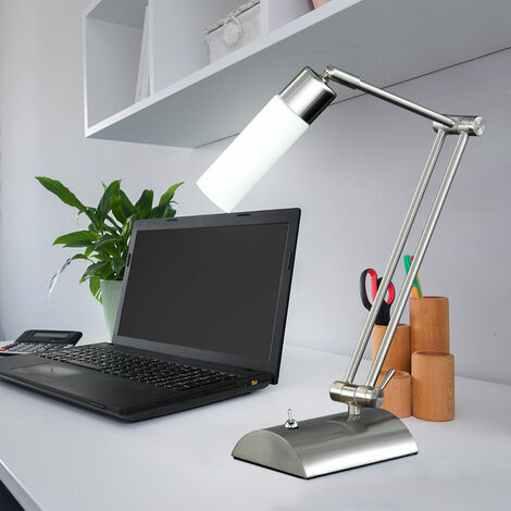 Tisch Lampe Tischleuchte Watt Wohnzimmer LED 3 Schreibtisch Schalter Büro beweglich