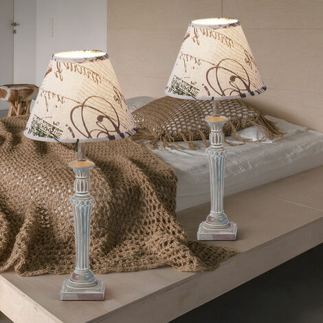 Tisch Leuchte Wohn Zimmer Paris inkl. Lampe Design LED im Set Strahler Lese Beleuchtung Leuchtmittel